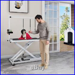 50 Pet Grooming Table Professional Heavy Duty Electric Lift X-Lift Hydraulic