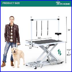 50 Pet Grooming Table Professional Heavy Duty Electric Lift X-Lift Hydraulic