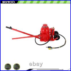 20 Ton Air Hydraulic Bottle Jack – Heavy Duty Truck Lift Repair Tool Red