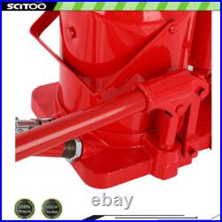 50 Ton Air Hydraulic Bottle Jack Heavy Duty Auto Truck RV Lift Repair 110231lb