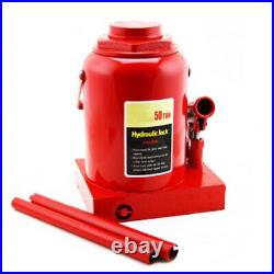 50 Ton Hydraulic Bottle Jack 100000lb Lift HEAVY DUTY Automotive Car Compact