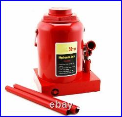 50 Ton Hydraulic Bottle Jack HEAVY DUTY Automotive Truck Shop Equipment $0 SHIP