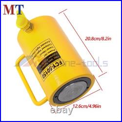 50 Ton Solid Hydraulic Ram Cylinder 6 Inch 150 mm Stroke Single Acting Jack