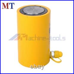 50 Ton Solid Hydraulic Ram Cylinder 6 Inch 150 mm Stroke Single Acting Jack