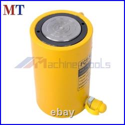 50 Ton Solid Hydraulic Ram Cylinder 6 Inch 150 mm Stroke Single Acting Jack