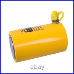 50 Ton Solid Hydraulic Ram Cylinder Jack 6 Inch 150 mm Stroke Single Acting Pump