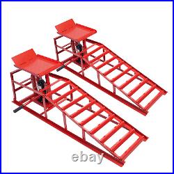 5 Ton 11000lbs Auto Car truck Service Ramp Lift Heavy Duty Hydraulic Lift 2Piece