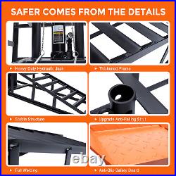 5 Ton 11000lbs Auto Car truck Service Ramp Lift Heavy Duty Hydraulic Lift 2Piece