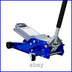 5 Ton Hydraulic Low Profile Floor Jack Heavy Duty Steel with Dual Piston Pump