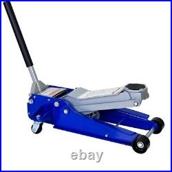 5 Ton Hydraulic Low Profile Floor Jack Heavy Duty Steel with Dual Piston Pump