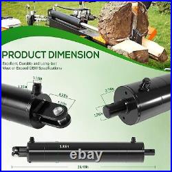 5x24 Heavy Duty Hydraulic Cylinders Log Splitter 5 Bore 24 Stroke 3500 PSI