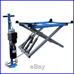 6200 lb. Mid Rise Scissor Automotive Lift HYDRAULIC Movable LIFT 110 Voltage