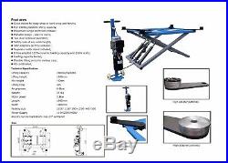 6200 lb. Mid Rise Scissor Automotive Lift HYDRAULIC Movable LIFT 110 Voltage