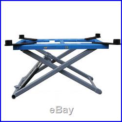 6200 lb. Mid Rise Scissor Automotive Lift HYDRAULIC Movable LIFT 110 Voltage