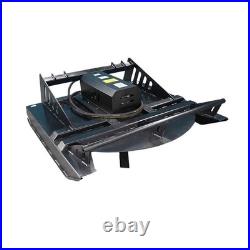 65 Heavy Duty Hydraulic Skid Steer Brush Cutter Mower Brush Hog Attachment