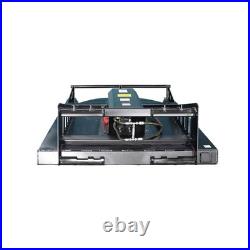 65 Heavy Duty Hydraulic Skid Steer Brush Cutter Mower Brush Hog Attachment