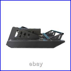 65 Heavy Duty Hydraulic Skid Steer Brush Cutter Mower Brush Hog Attachment