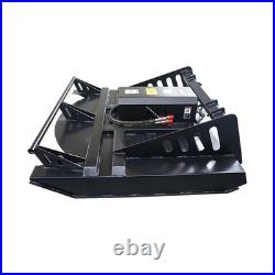 65 Heavy Duty Hydraulic Skid Steer Brush Cutter Mower Brush Hog Attachment