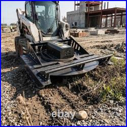 65 Heavy Duty Hydraulic Skid Steer Brush Cutter Mower Brush Hog Attachment