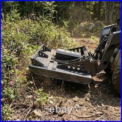 65 Heavy Duty Hydraulic Skid Steer Brush Cutter Mower Brush Hog Attachment