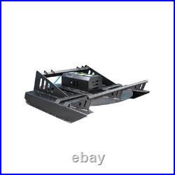 65 Skid Steer Brush Cutter Heavy Duty&Hydraulic with Universal Quick Attach 65 Skid Steer Brush Cutter Heavy Duty&Hydraulic with Universal Quick Attach