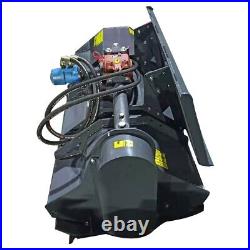 67 Skid Steer Attachment Flail Mower Hydraulic Heavy Duty Rotary Brush Cutter