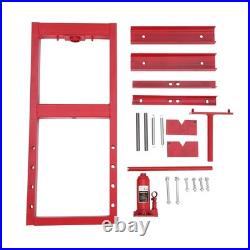 6 Ton H-Frame Hydraulic Shop Press Heavy-Duty Adjustable Worktable for Garage