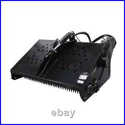 72 Hydraulic Skid Steer Landscape Rake Heavy Duty for Bobcat Case Kubota