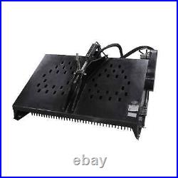 72 Hydraulic Skid Steer Landscape Rake Heavy Duty for Bobcat Case Kubota