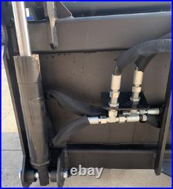 78 Heavy Duty Rock Grapple Bucket Hydraulic Skid Steer Attachment
