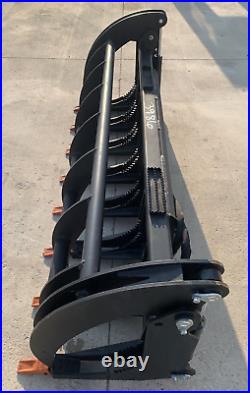 78 Heavy Duty Rock Grapple Bucket Hydraulic Skid Steer Attachment