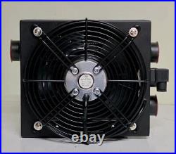 80L/min Heavy Duty HYDRAULIC Oil Cooler with 220V FAN ECO04