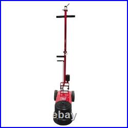 80Ton Hydraulic Jack Pneumatic Double Jacking Layers Lift Heavy Duty Truck Jack