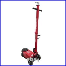 80Ton Hydraulic Jack Pneumatic Double Jacking Layers Lift Heavy Duty Truck Jack