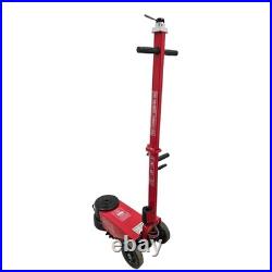 80Ton Hydraulic Jack Pneumatic Double Jacking Layers Lift Heavy Duty Truck Jack
