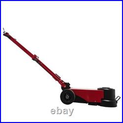 80Ton Hydraulic Jack Pneumatic Double Jacking Layers Lift Heavy Duty Truck Jack