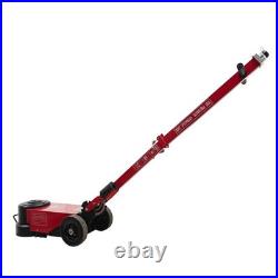 80Ton Hydraulic Jack Pneumatic Double Jacking Layers Lift Heavy Duty Truck Jack