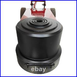 80Ton Hydraulic Jack Pneumatic Double Jacking Layers Lift Heavy Duty Truck Jack