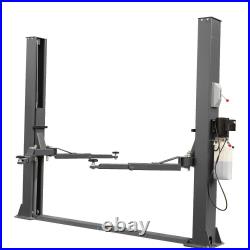 9000LB 2 Post Lift Auto Truck Hoist Single Side Lock Release Heavy Duty Black