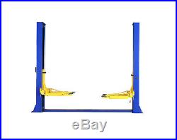 APlusLift HW-9KBP 9000LB 2-Post Heavy Duty Floor Plate Car Lift Truck Hoist