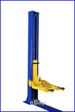 APlusLift HW-9KBP 9000LB 2-Post Heavy Duty Floor Plate Car Lift Truck Hoist