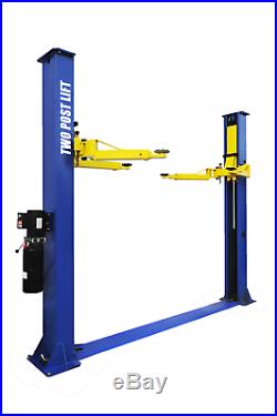 APlusLift HW-9KBP Two Post Floor Plate Auto Hoist Car Lift 9000 LB Capacity