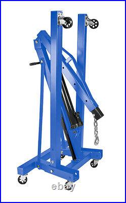 ATD TOOLS 2-Ton Heavy-Duty Hydraulic Folding Engine Crane 7485B