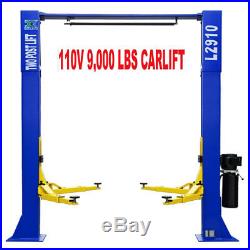 A+9,000 LB L2910 2 Post Lift Car Auto Truck OVER HEAD Hoist FREE SHIPPING 110V