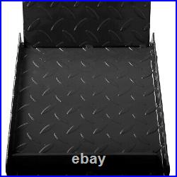 A Pair Auto Car Service Ramps Lifts Heavy Duty Hydraulic Lift Repair Frame Black