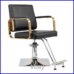 Adjustable Hair Salon Chair Heavy Duty Hydraulic Barber Chair with Footrest NEW
