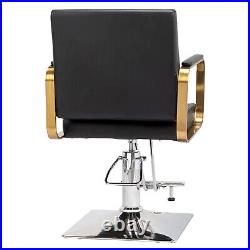 Adjustable Hair Salon Chair Heavy Duty Hydraulic Barber Chair with Footrest NEW