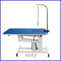 Adjustable Heavy Duty Hydraulic Grooming Table Pet Dog Adjust Arm Large Size