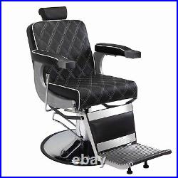 Adjustable Hydraulic Barber Chair, Heavy Duty Hair Salon Beauty Spa Equipment