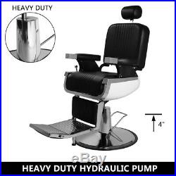 Adjusted All Purpose Recline Hydraulic Barber Chair Heavy Duty Salon Spa Styling